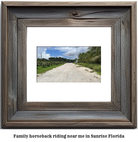 family horseback riding near me in Sunrise, Florida